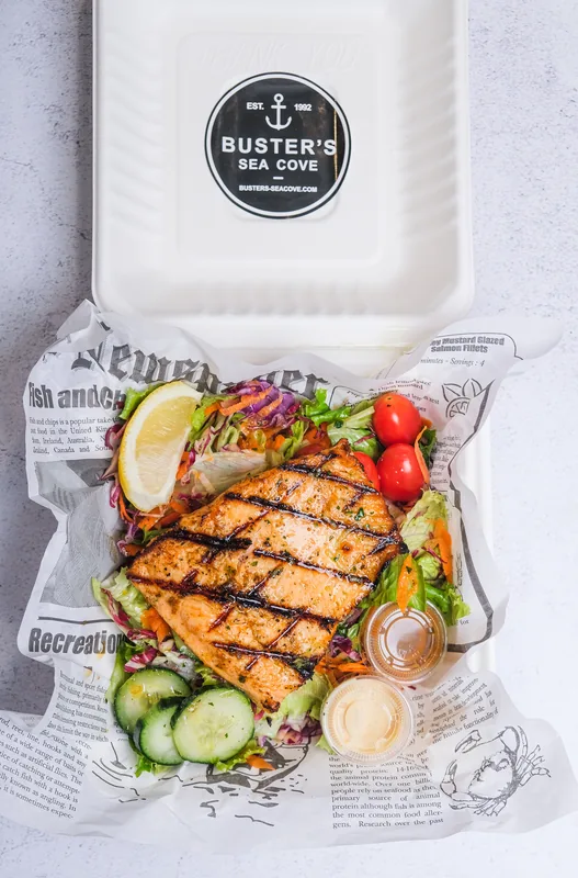 Grilled Rainbow Trout Platter